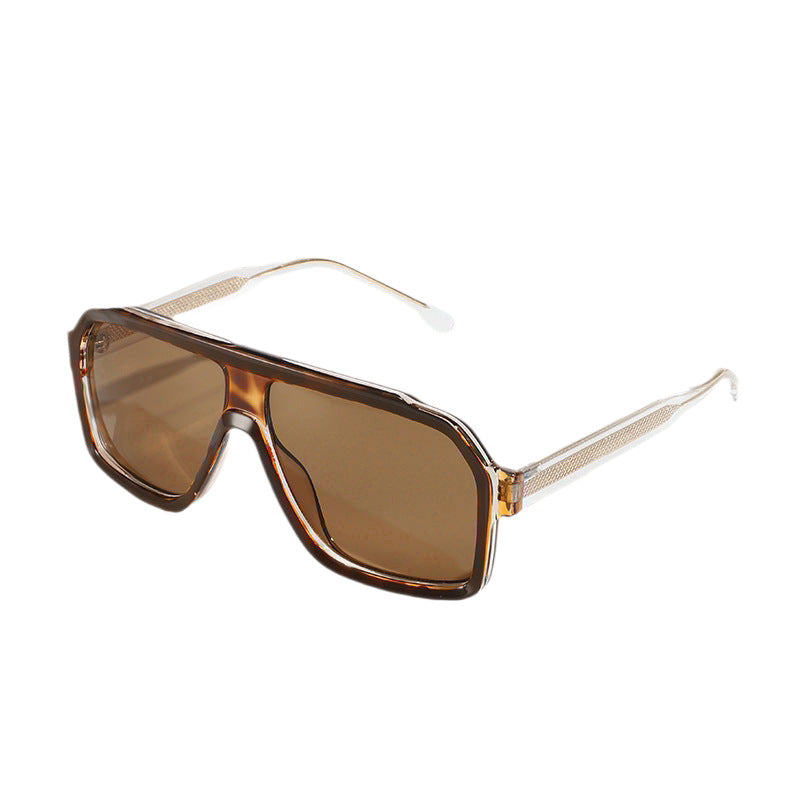 Pilot-Style TR Acetate Sunglasses with UV400 Protection